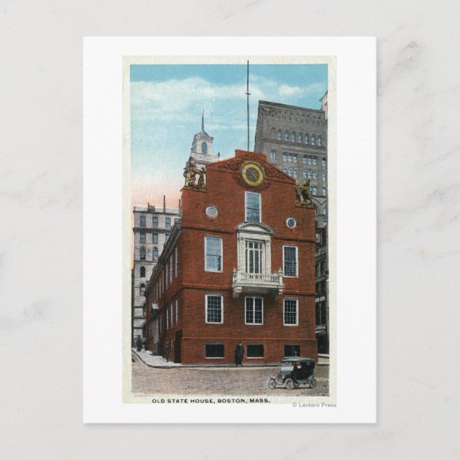 Carte Postale Vue extérieure de l'ancienne maison d'État # 2 (Devant)