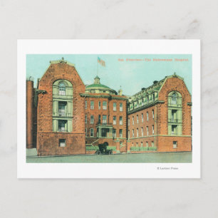 Carte Postale Vue extérieure de l'hôpital Hahnemann