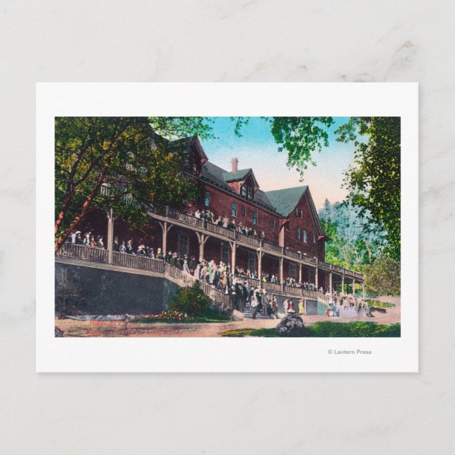 Carte Postale Vue extérieure de l'hôtel El Portal (Devant)