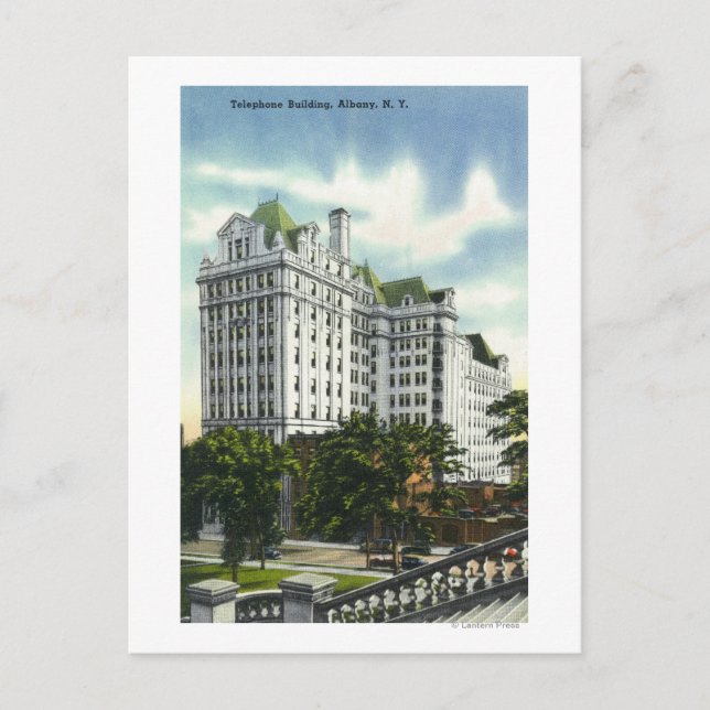 Carte Postale Vue extérieure de l'immeuble de téléphone # 2 (Devant)