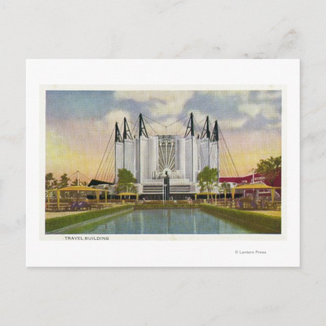 Carte Postale Vue extérieure de l'immeuble de voyage (Devant)