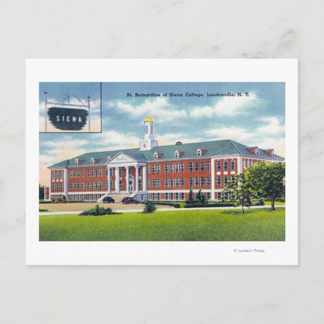 Carte Postale Vue extérieure de Saint Bernardine de Sienne (Devant)