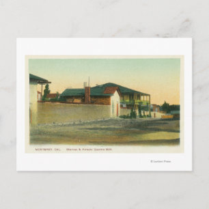 Carte Postale Vue extérieure des quartiers Sherman et Halleck