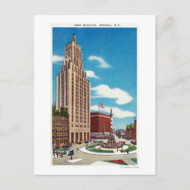 Carte Postale Vue extérieure du bâtiment de la Rand (Devant)