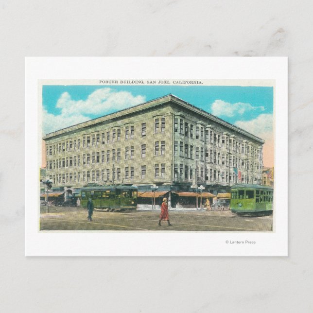 Carte Postale Vue extérieure du bâtiment Porter (Devant)