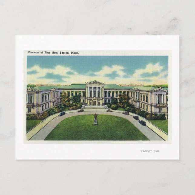 Carte Postale Vue extérieure du Musée des Beaux-Arts # 2 (Devant)