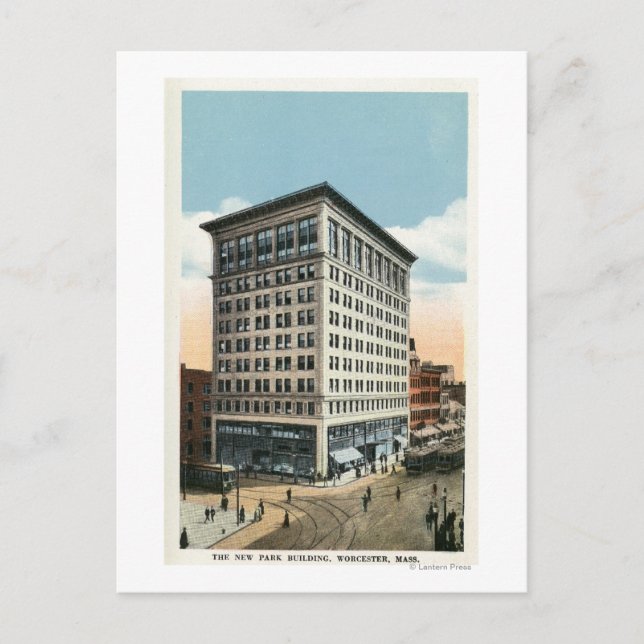 Carte Postale Vue extérieure du nouvel édifice du parc (Devant)