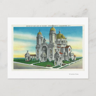 Carte Postale Vue extérieure du Sanctuaire de notre Dame de