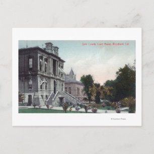 Carte Postale Vue extérieure du tribunal du comté de Polo