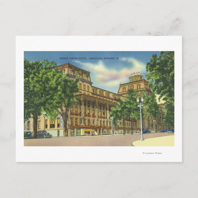 Carte Postale Vue extérieure sur le Grand Union Hotel (Devant)