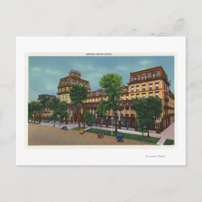 Carte Postale Vue extérieure sur le Grand Union Hotel # 2 (Devant)