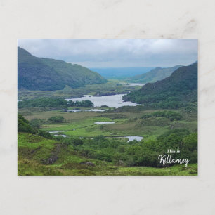 Carte Postale Vue féminine sans fin, Killarney - Irlande
