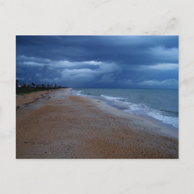 Carte Postale Vue Flagler Beach Shoreline (Devant)