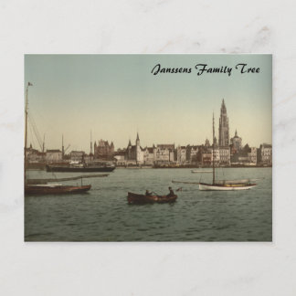 Carte Postale Vue générale d'Anvers II, Belgique