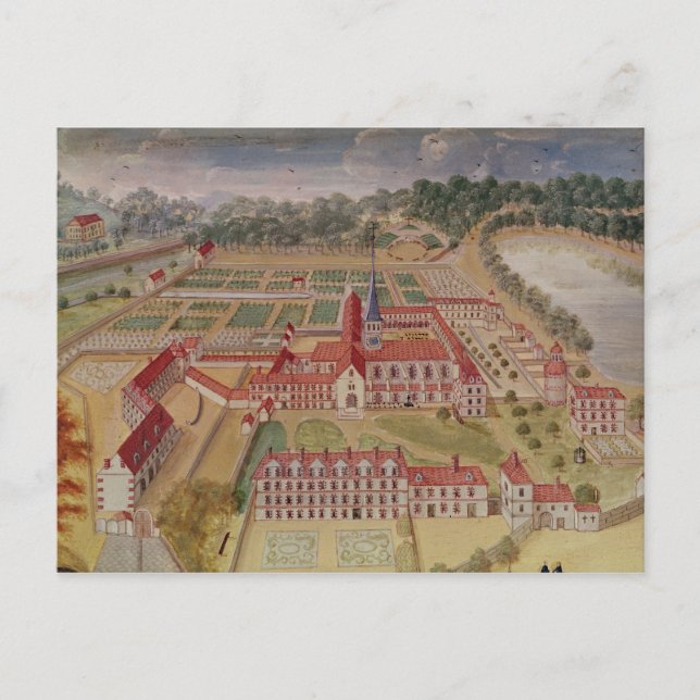 Carte Postale Vue générale de l'abbaye (Devant)