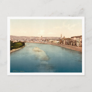 Carte Postale Vue générale de Vérone, Vénétie, Italie