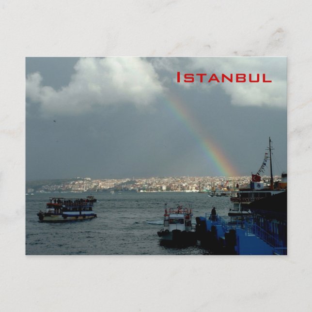 Carte Postale Vue générale d'Istanbul (Devant)