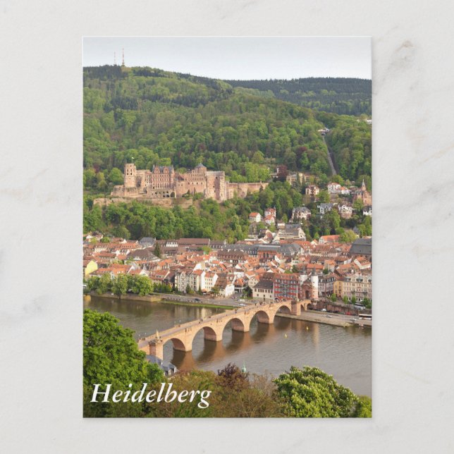 Carte Postale Vue Heidelberg (Devant)
