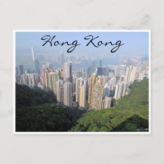 Carte Postale vue hong kong (Devant)