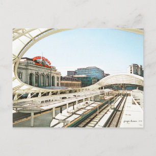 Carte Postale Vue impressionnante sur l'Ouest, Union Station, De