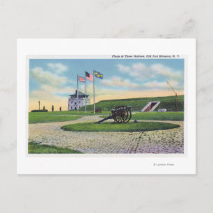 Carte Postale Vue intérieure de la salle commerciale en vieux fr