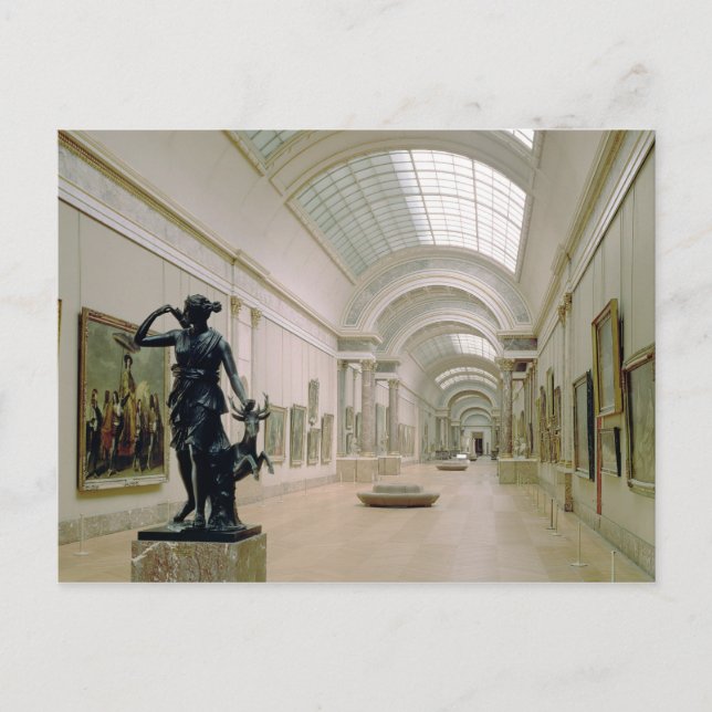 Carte Postale Vue intérieure sur la Grande Galerie (Devant)