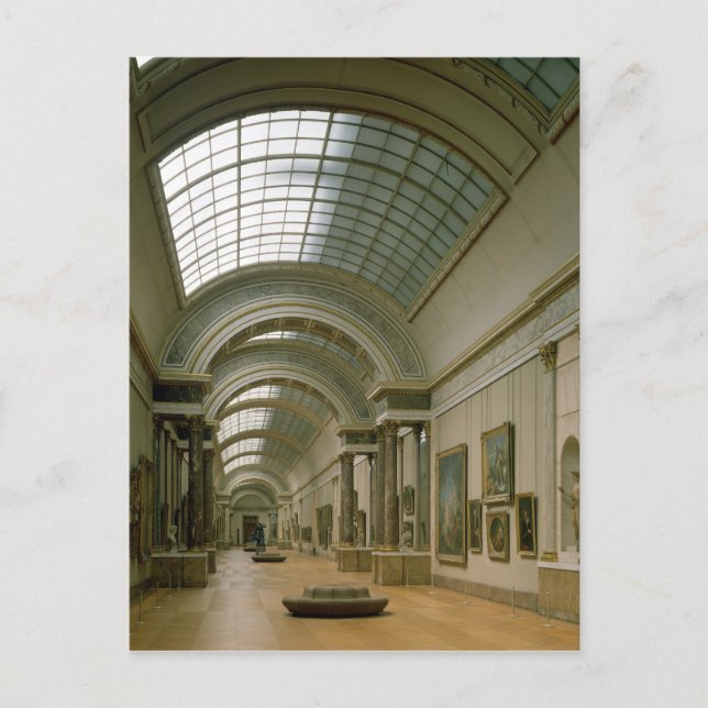 Carte Postale Vue intérieure sur la Grande Galerie (Devant)