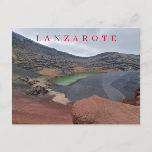 Carte postale vue Lanzarote El Golfo