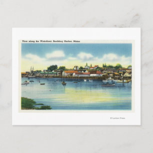 Carte Postale Vue le long du front de mer