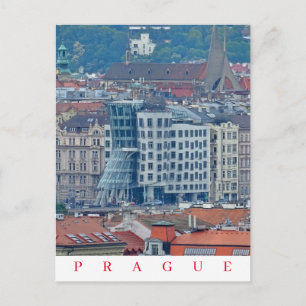 Carte postale vue maison de danse Prague