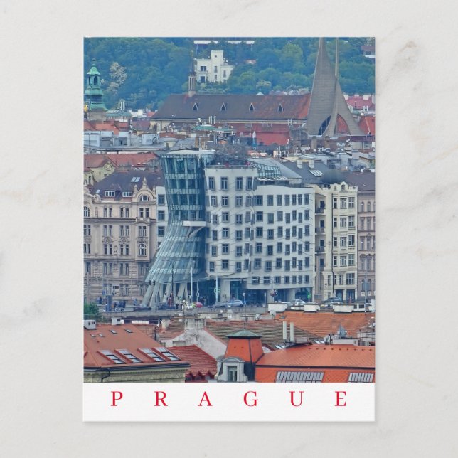 Carte postale vue maison de danse Prague (Devant)