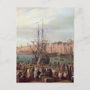 Carte Postale Vue matinale du Port intérieur de Marseille