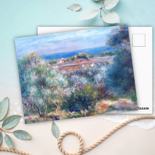 Carte Postale Vue mer par Auguste Renoir