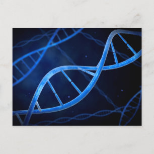 Carte Postale Vue Microscopique De L'ADN