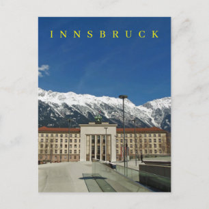 Carte postale vue Monument de libération d'Innsbru