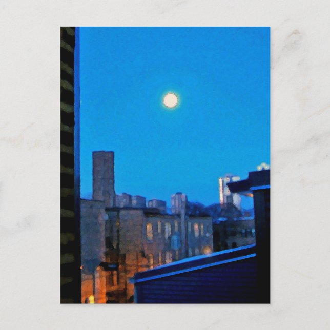 Carte Postale Vue nocturne (Devant)