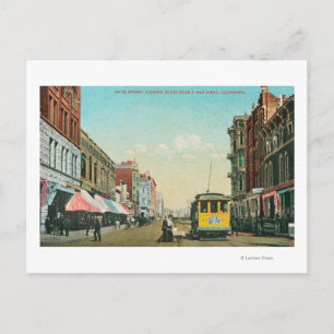 Carte Postale Vue nord de la 5e rue de F Street