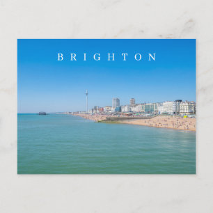Carte postale vue panoramique de Brighton