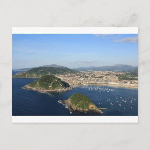 Carte Postale Vue panoramique de San Sebastian