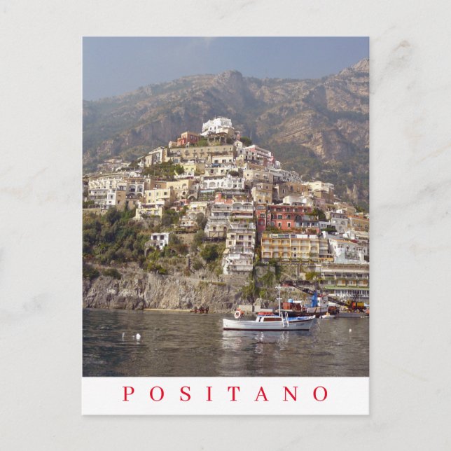 Carte postale vue panoramique Positano (Devant)