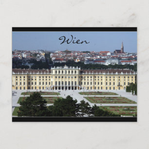 Carte Postale vue panoramique schönbrunn