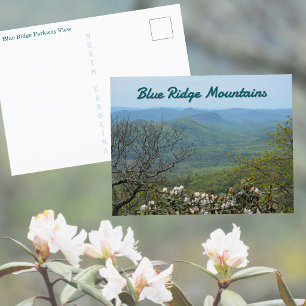 Carte Postale Vue panoramique sur la montagne du Blue Ridge Park