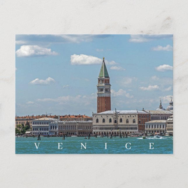 Carte postale vue panoramique Venise (Devant)