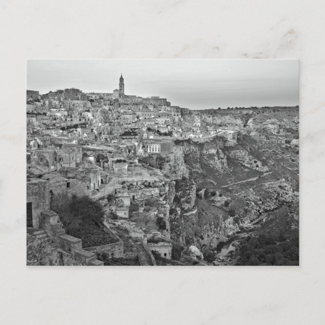 Carte Postale Vue pittoresque Matera (Devant)