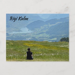 Carte Postale Vue pittoresque Rigi Kulm Suisse