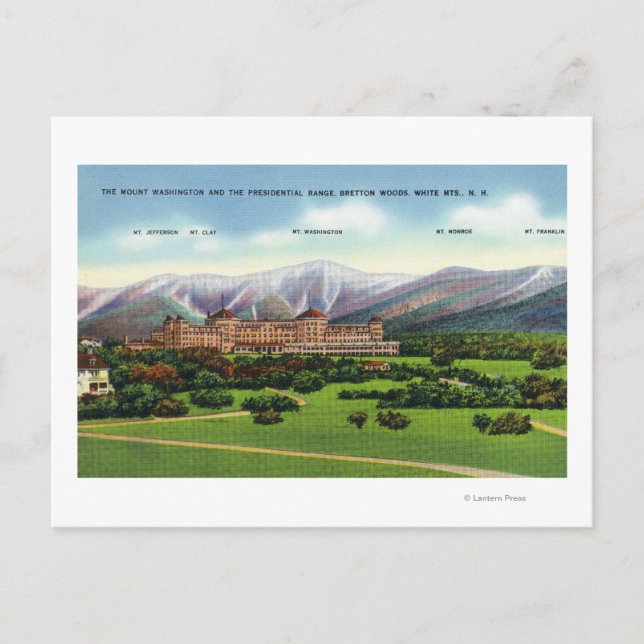 Carte Postale Vue Plage présidentielle (Devant)