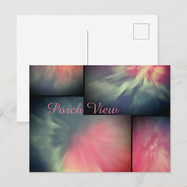 Carte Postale Vue Porch / Corona / (Devant / Derrière)