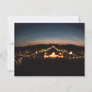 Carte Postale Vue reflétée de Versailles à Dusk
