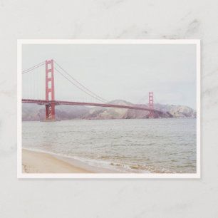 Carte Postale Vue rétro du pont Golden Gate de San Francisco sur