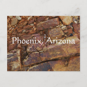 Carte Postale Vue rocheuse, Phoenix, Arizona